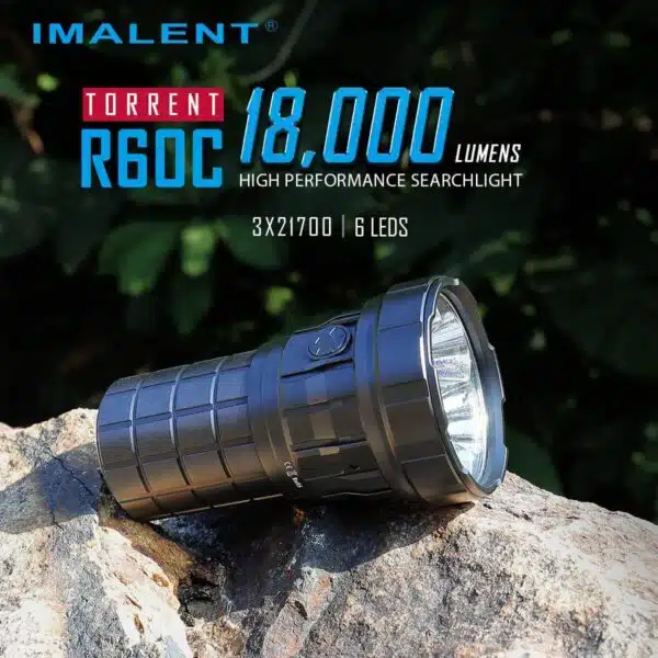 Imalent R60C, 18000Lumen, 1038m Throw