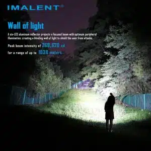 Imalent R60C, 18000Lumen, 1038m Throw