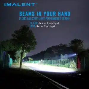 Imalent R60C, 18000Lumen, 1038m Throw