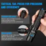 TrustFire T21R, 2600lumen, 228m Throw