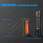 TrustFire T21R, 2600lumen, 228m Throw