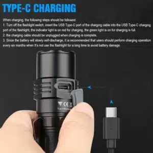 TrustFire T21R, 2600lumen, 228m Throw
