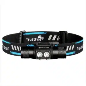 Trustfire H5R Headlamp 600 Lumens 18650 Battery Light IP68