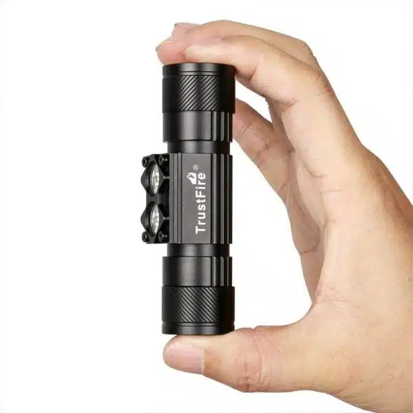 Trustfire H5R Headlamp 600 Lumens 18650 Battery Light IP68