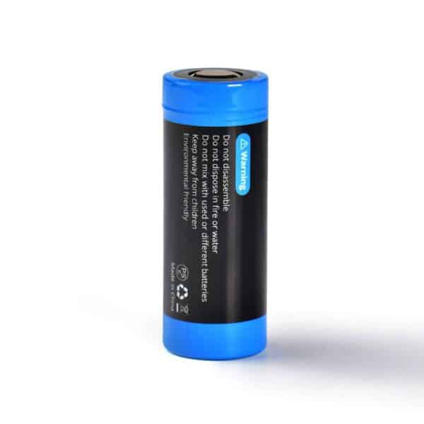Wuben ABT5000C 26650 5000mAh rechargeable Protected lithium battery