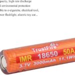TrustFire 18650 3000mAh
50A Unprotected
Flat Top