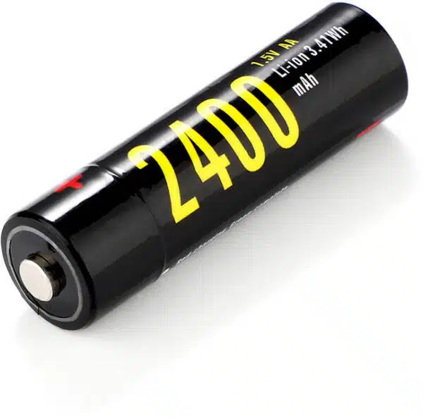 Soshine AA USB-1.5V 2400  Lithium with USB cable