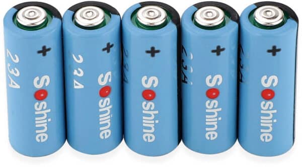 Soshine 23A 5 per pack