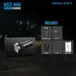 Imalent MS12 Mini, 65000lm, 1036m Throw