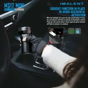 Imalent MS12 Mini, 65000lm, 1036m Throw