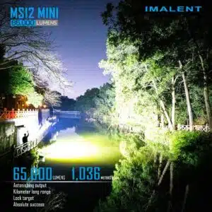Imalent MS12 Mini, 65000lm, 1036m Throw
