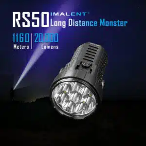 Imalent RS50, 20000lm, 1160m Throw