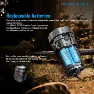 Imalent RS50, 20000lm, 1160m Throw