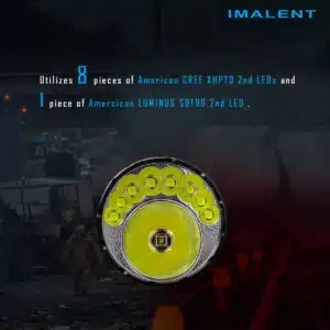 Imalent MR90, 50000lm, 1586m throw