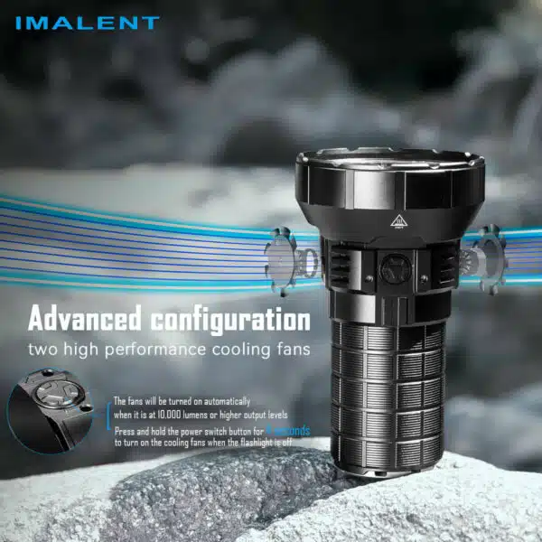 Imalent MR90, 50000lm, 1586m throw