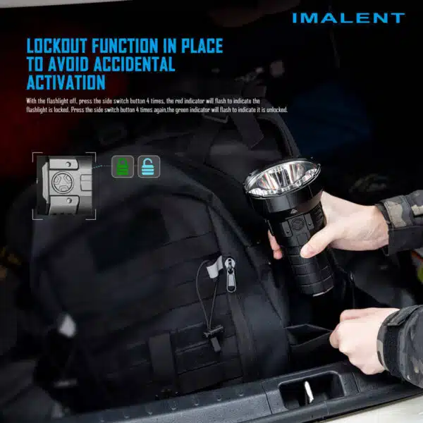 Imalent MR90, 50000lm, 1586m throw