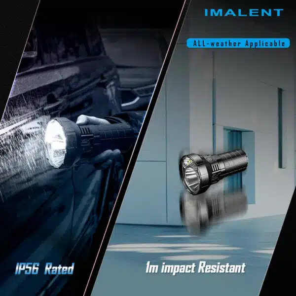 Imalent MR90, 50000lm, 1586m throw
