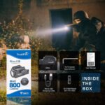 TrustFire GM23 Pistol Light - 800lm, 90m Throw Rechargeable