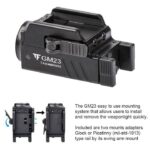 TrustFire GM23 Pistol Light - 800lm, 90m Throw Rechargeable