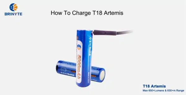 Brinyte T18 Artemis 650lm, 630m Rechargeable