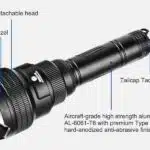 Brinyte T18 Artemis 650lm, 630m Rechargeable