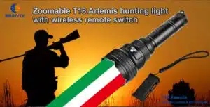 Brinyte T18 Artemis 650lm, 630m Rechargeable