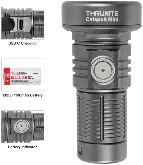 Thrunite Catapult Mini, 680lm, 598m Throw