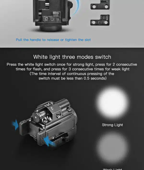 Velvo LG1- 800Lumen 90m Throw