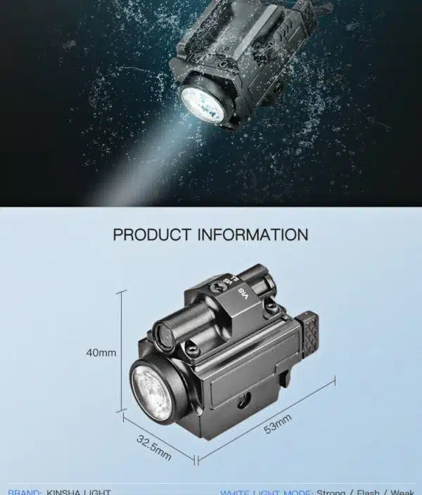 Velvo LG1- 800Lumen 90m Throw