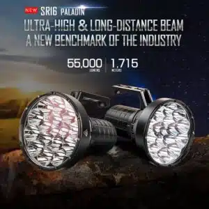 Imalent SR16 - 550000lm, 1715m