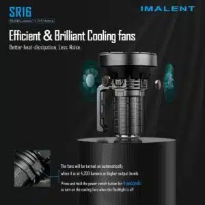 Imalent SR16 - 550000lm, 1715m