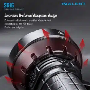 Imalent SR16 - 550000lm, 1715m