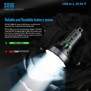 Imalent SR16 - 550000lm, 1715m
