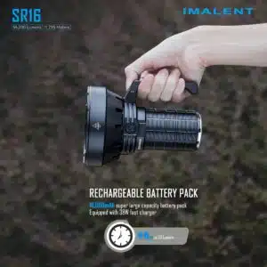 Imalent SR16 - 550000lm, 1715m