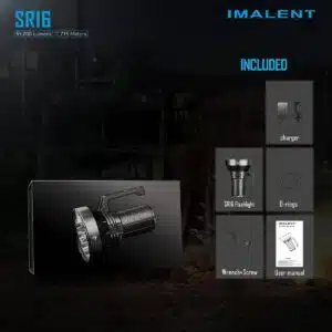 Imalent SR16 - 550000lm, 1715m