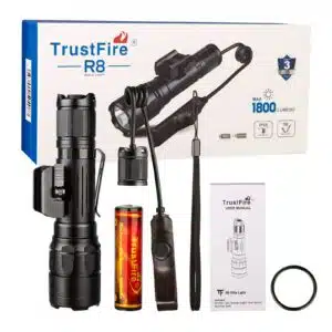 TrustFire R8, 1700lm, 350m