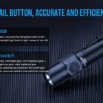 TrustFire T10R, 1800lm, 276m Tail switch