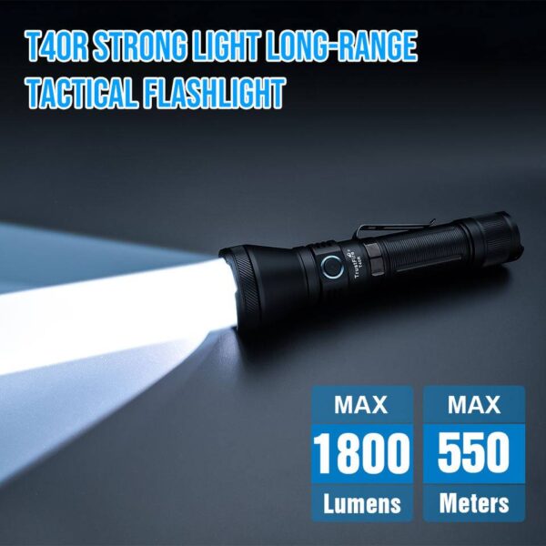 TrustFire T40R, 1800Lumen, 550m Throw