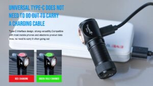 TrustFire MT15, 1000lumen, 105m