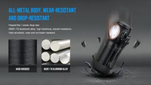 TrustFire MT15, 1000lumen, 105m