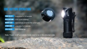 TrustFire MT15, 1000lumen, 105m