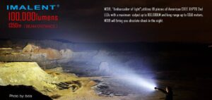 Imalent MS18 - 100 000 lumen