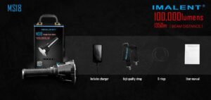 Imalent MS18 - 100 000 lumen