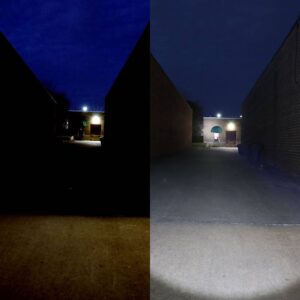 Powertac WATCHDOG-ODXLT - 2300LM / 1050m MULTI COLOR SPOT/FLOOD