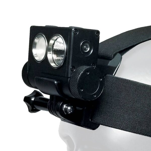 Powertac HL-10 Explorer Rechargeable LED Headlamp - 2500 LM / 204m- CREE XM-L2 U2 - Includes 1 x 18650