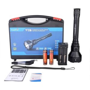 TrustFire T70 2300lumen, 1000m Throw LED Flashlight SET Rechargeable