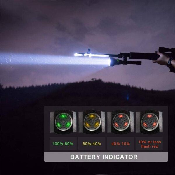 TrustFire T70 2300lumen, 1000m Throw LED Flashlight SET Rechargeable