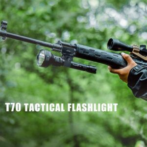 TrustFire T70 2300lumen, 1000m Hunting Flashlight SET