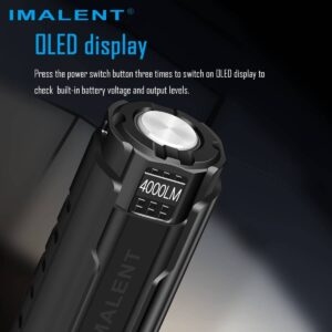 IMALENT LD70 4000 lumen 203m Throw flashlight
