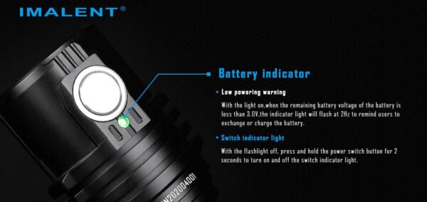 IMALENT MS03 13000 LUMEN 324m Throw FLASHLIGHT